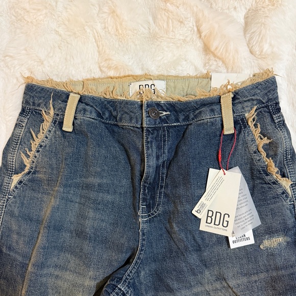 BDG Mixed Media Carpenter Jeans - Picture 2 of 4